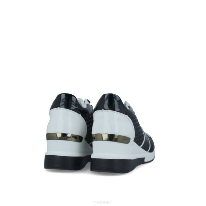 Menbur kvinnor svart malnisio sneakers 608J620