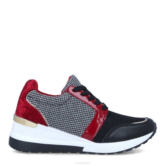 Menbur kvinnor svart mazara sneakers 608J658