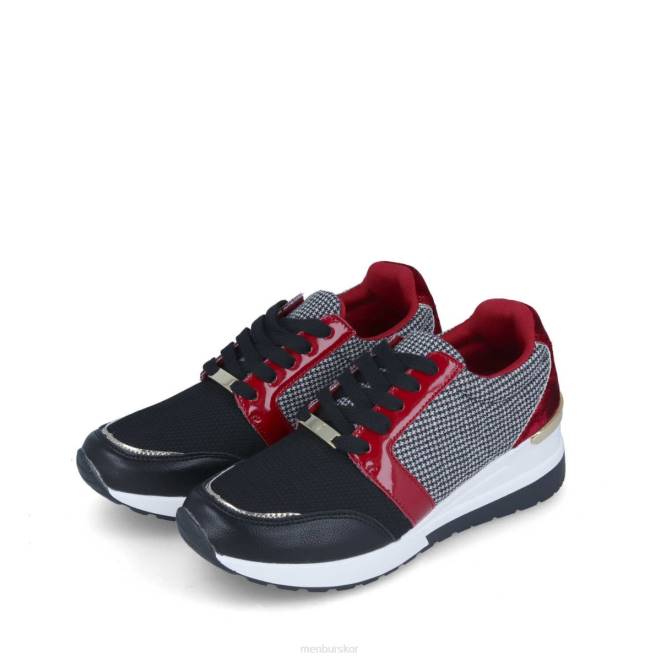 Menbur kvinnor svart mazara sneakers 608J658