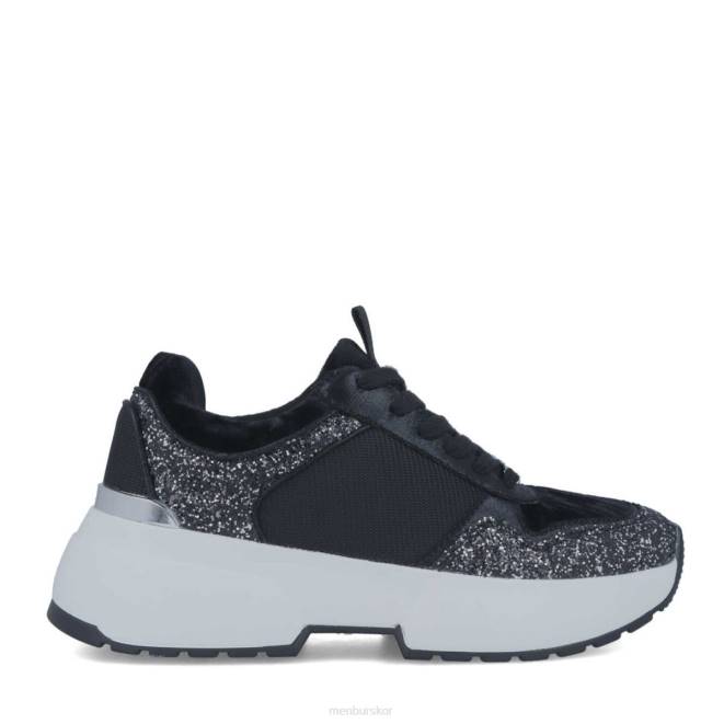 Menbur kvinnor svart mazzara sneakers 608J3676
