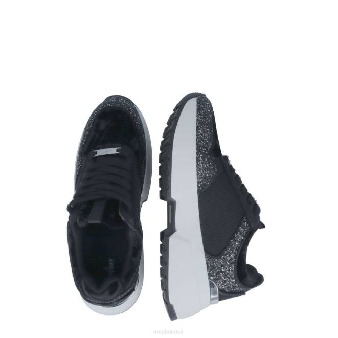 Menbur kvinnor svart mazzara sneakers 608J3676
