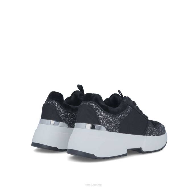 Menbur kvinnor svart mazzara sneakers 608J3676