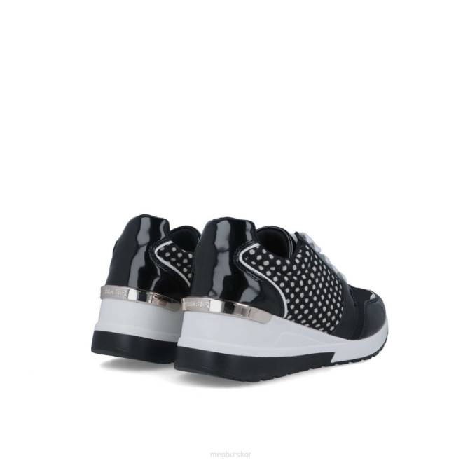 Menbur kvinnor svart myrica sneakers 608J605