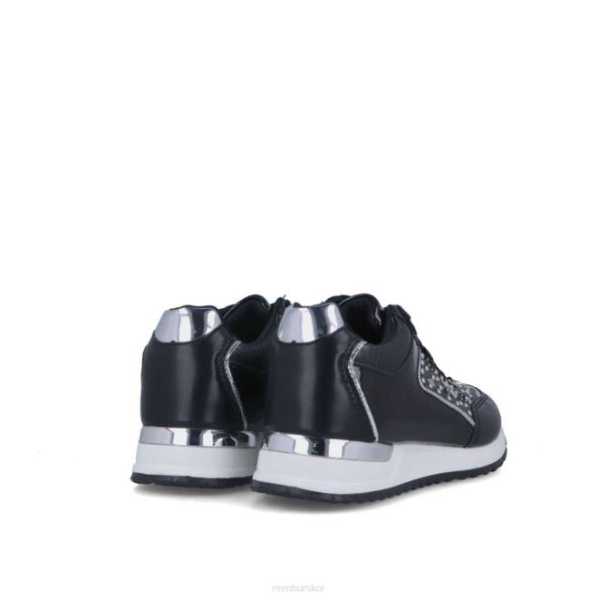Menbur kvinnor svart sabina sneakers 608J600