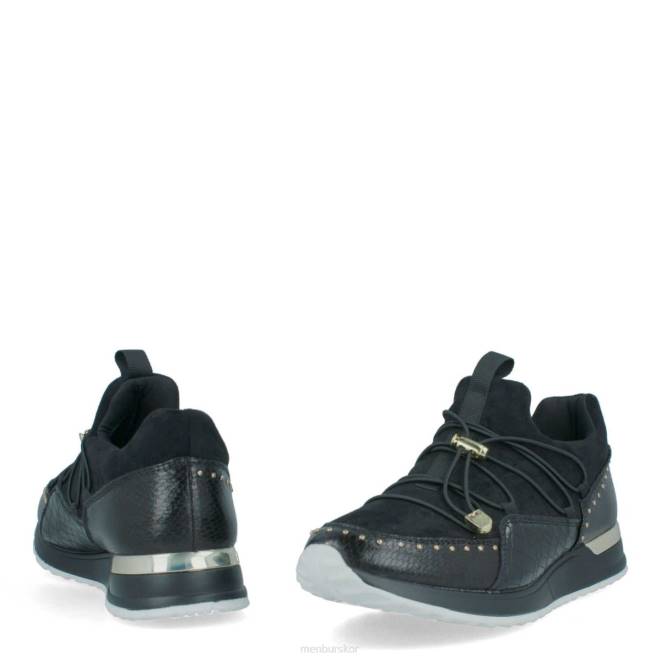 Menbur kvinnor svart spartimento sneakers 608J3678