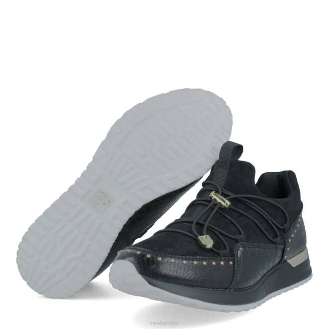 Menbur kvinnor svart spartimento sneakers 608J3678