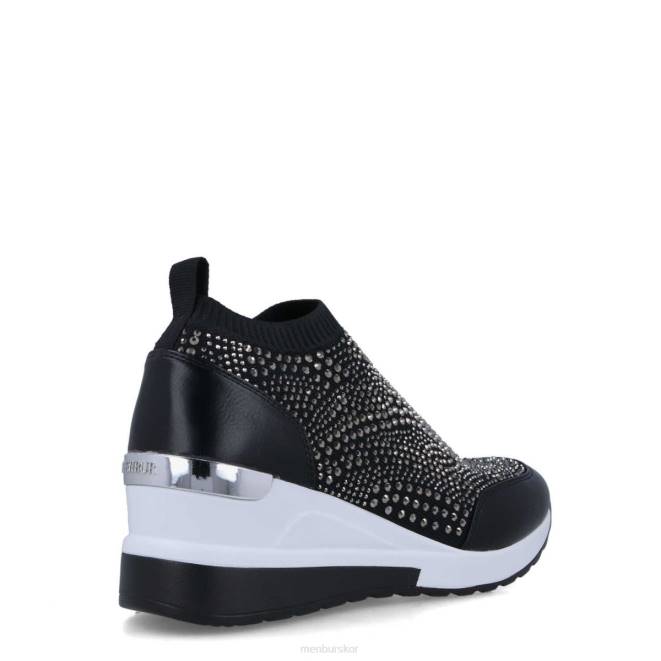 Menbur kvinnor svart yocasta sneakers 608J3654