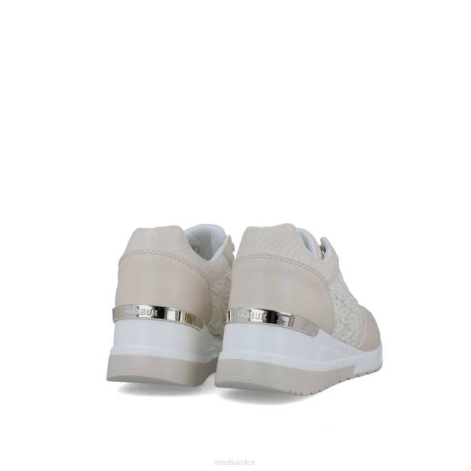 Menbur kvinnor vit acte sneakers 608J594