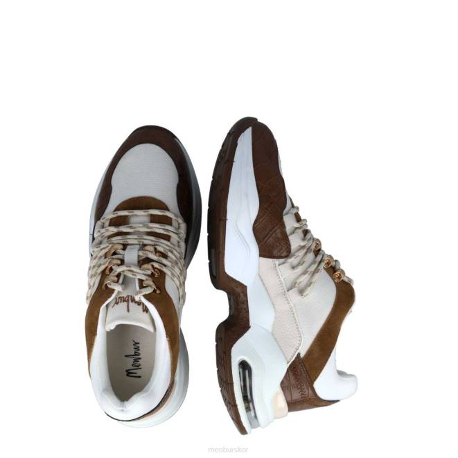 Menbur kvinnor vit amazonita sneakers 608J568