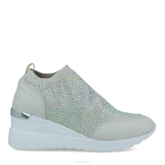 Menbur kvinnor vit bulgarno sneakers 608J604