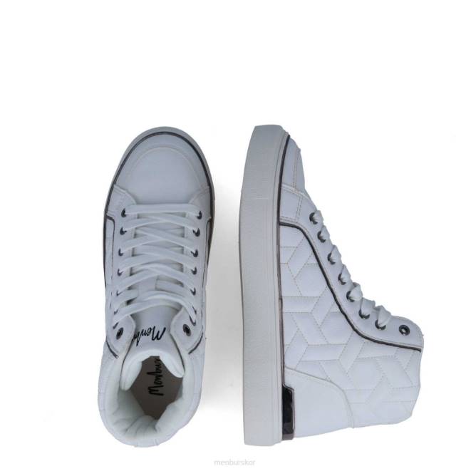 Menbur kvinnor vit cydonea sneakers 608J3650