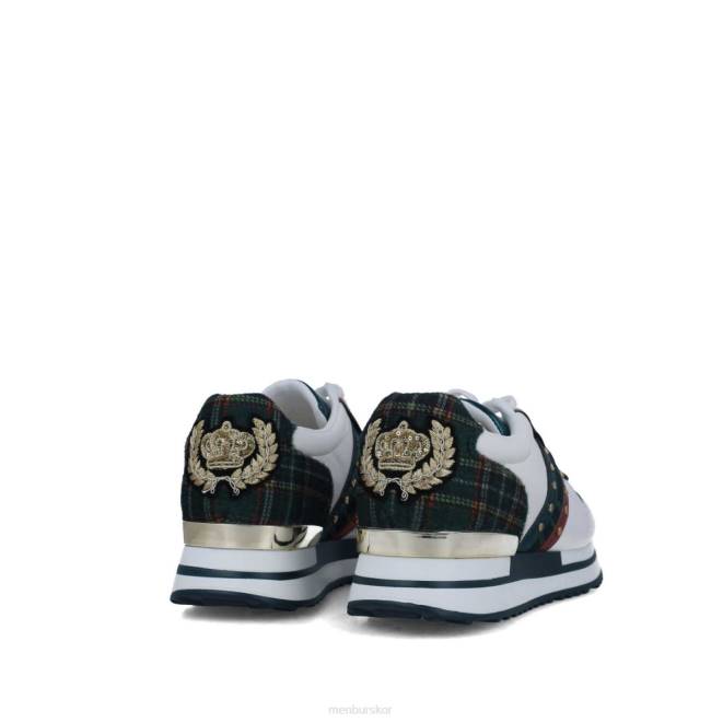 Menbur kvinnor vit morganita sneakers 608J578