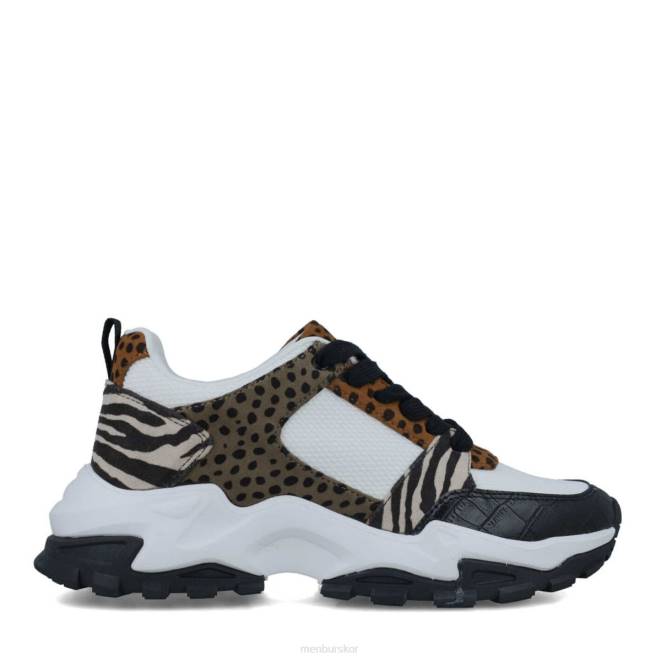 Menbur kvinnor vit perla sneakers 608J3644